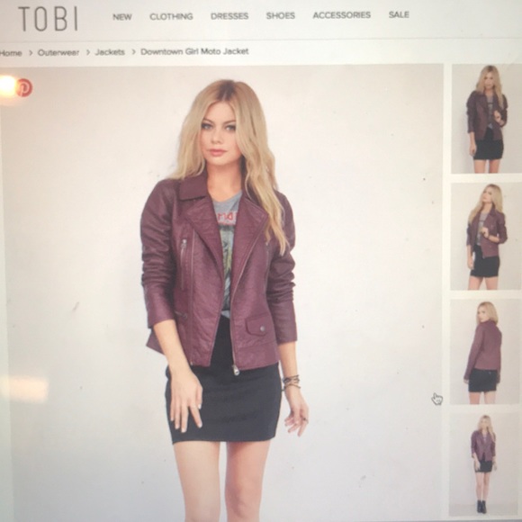 Moto leather jacket - Picture 3 of 3